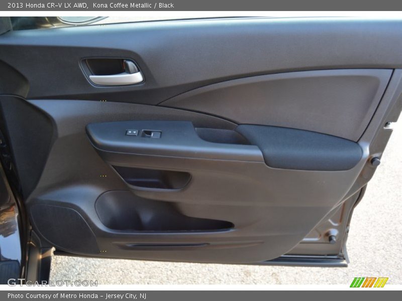 Kona Coffee Metallic / Black 2013 Honda CR-V LX AWD