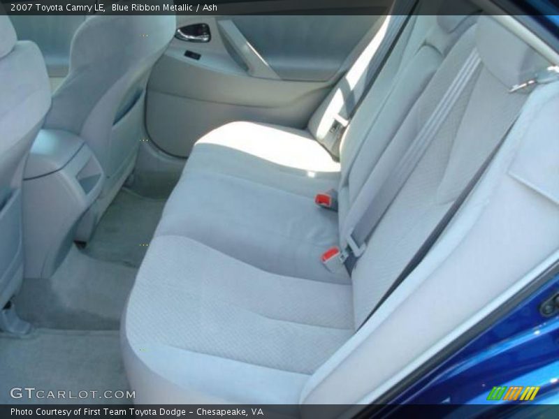 Blue Ribbon Metallic / Ash 2007 Toyota Camry LE
