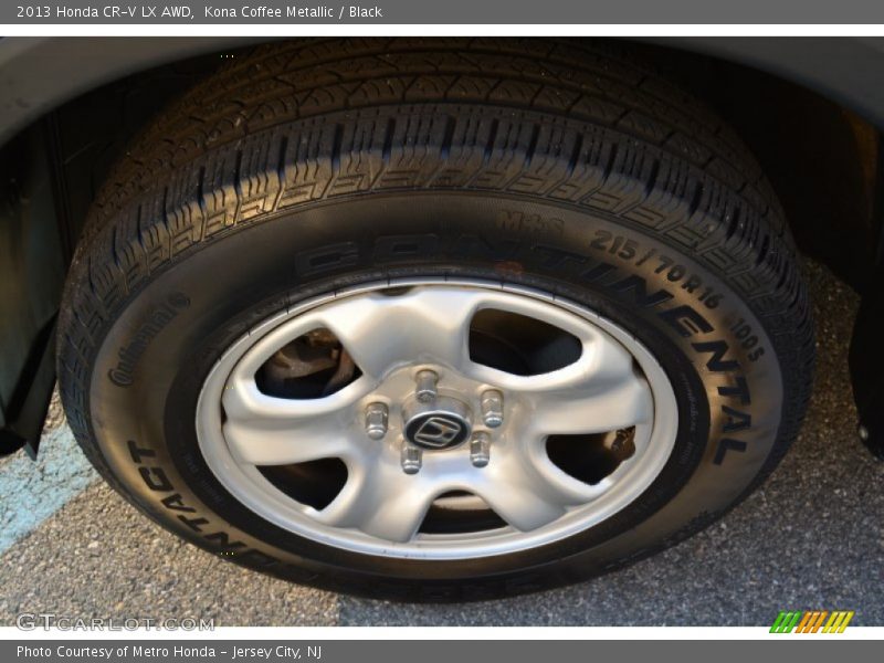 Kona Coffee Metallic / Black 2013 Honda CR-V LX AWD