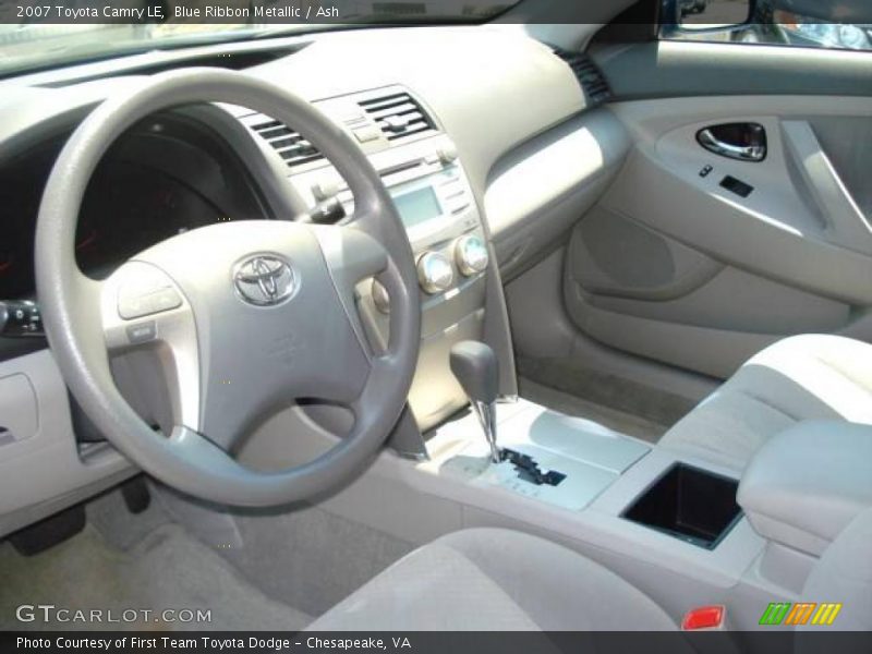 Blue Ribbon Metallic / Ash 2007 Toyota Camry LE