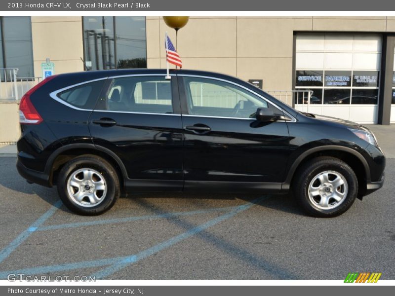 Crystal Black Pearl / Black 2013 Honda CR-V LX