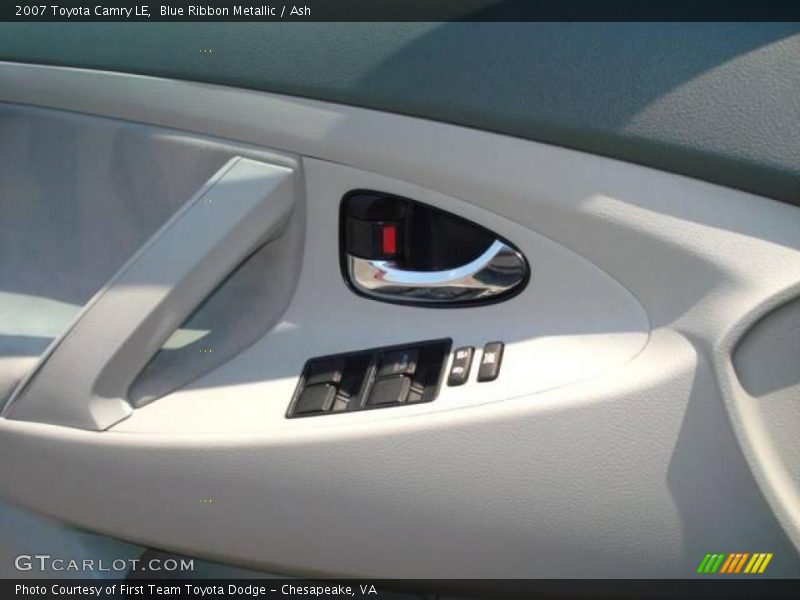 Blue Ribbon Metallic / Ash 2007 Toyota Camry LE