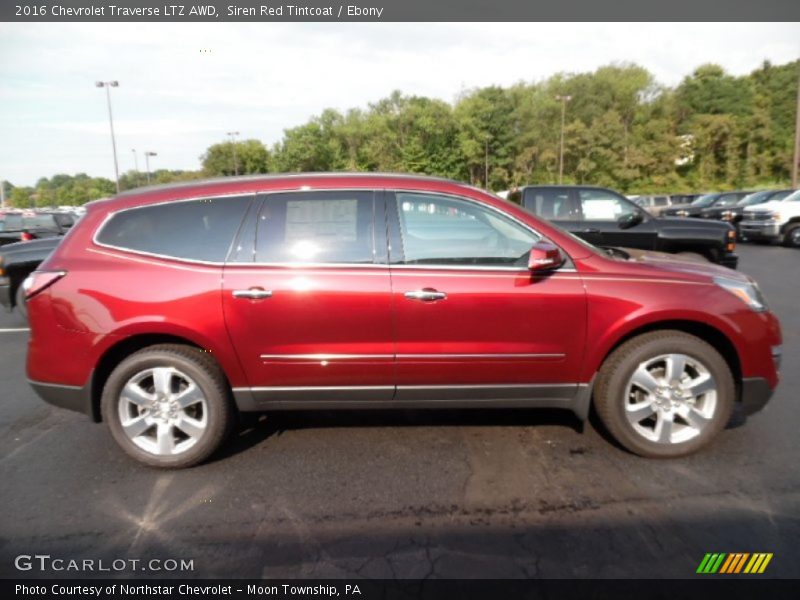  2016 Traverse LTZ AWD Siren Red Tintcoat
