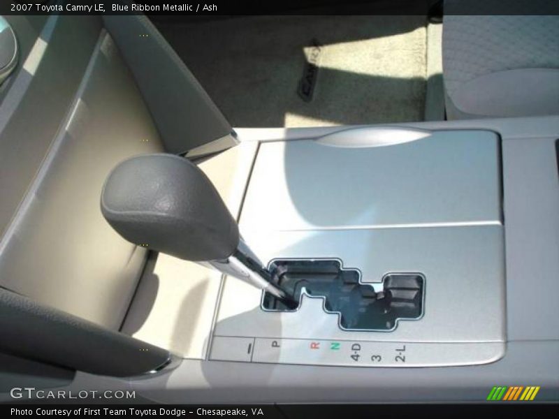 Blue Ribbon Metallic / Ash 2007 Toyota Camry LE
