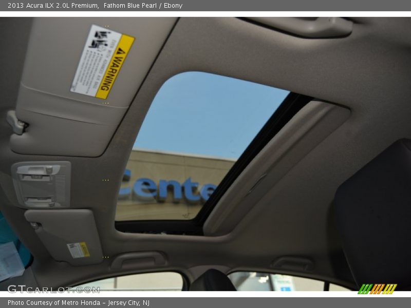 Fathom Blue Pearl / Ebony 2013 Acura ILX 2.0L Premium
