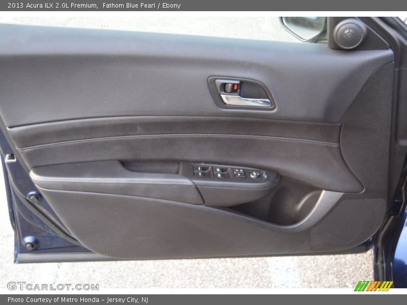 Fathom Blue Pearl / Ebony 2013 Acura ILX 2.0L Premium