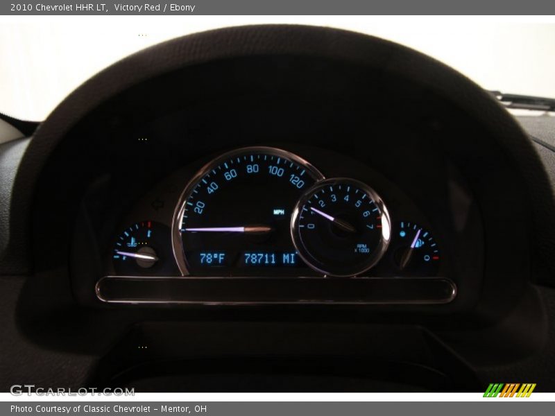 Victory Red / Ebony 2010 Chevrolet HHR LT