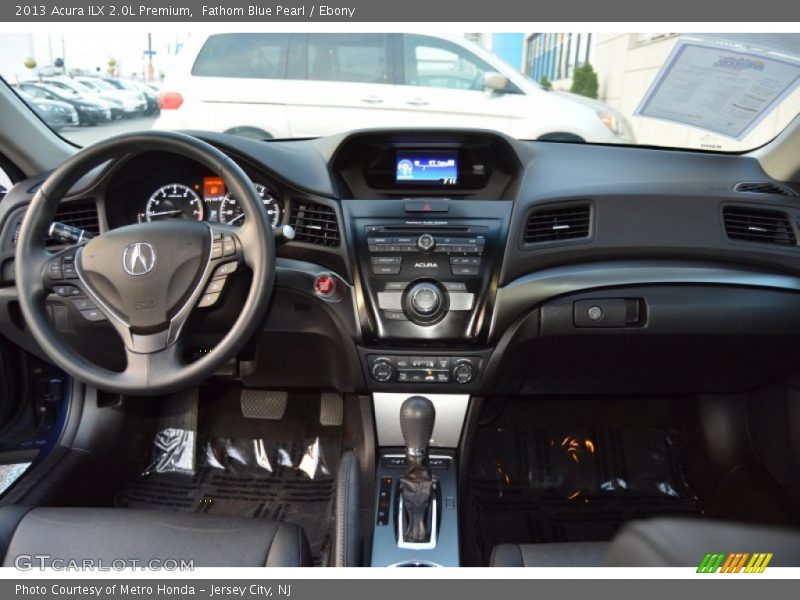 Fathom Blue Pearl / Ebony 2013 Acura ILX 2.0L Premium