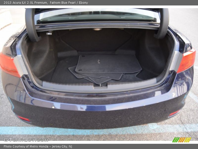 Fathom Blue Pearl / Ebony 2013 Acura ILX 2.0L Premium