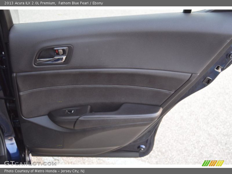 Fathom Blue Pearl / Ebony 2013 Acura ILX 2.0L Premium