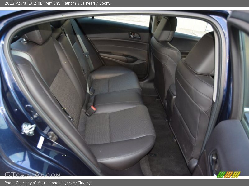 Fathom Blue Pearl / Ebony 2013 Acura ILX 2.0L Premium