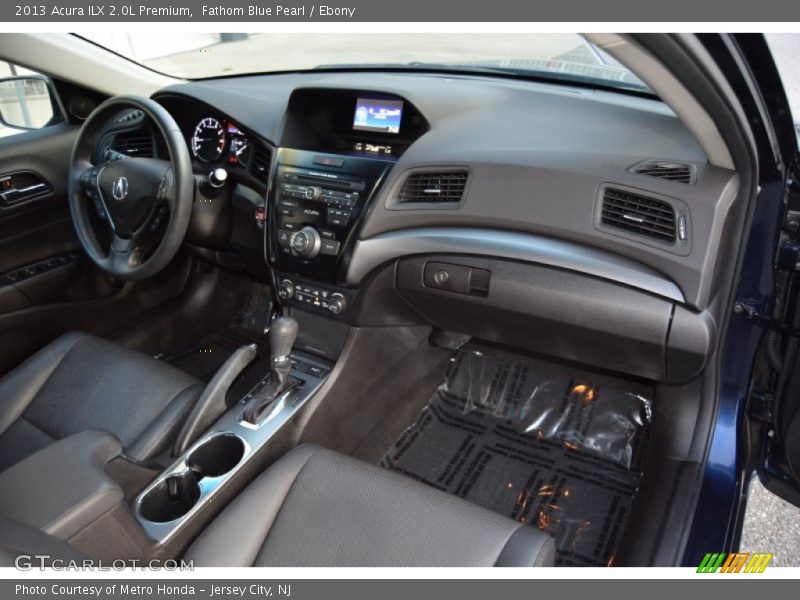 Fathom Blue Pearl / Ebony 2013 Acura ILX 2.0L Premium