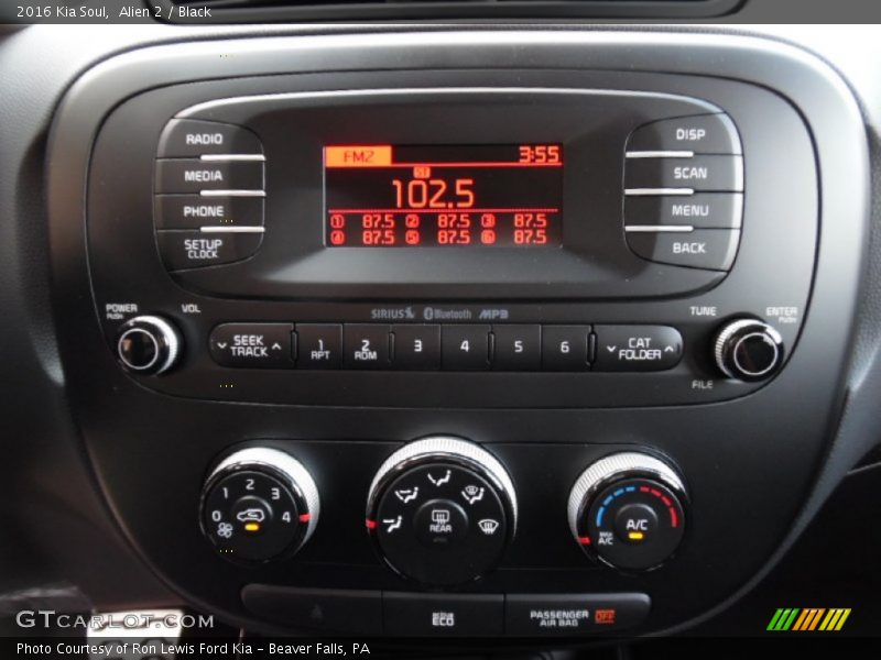 Controls of 2016 Soul 