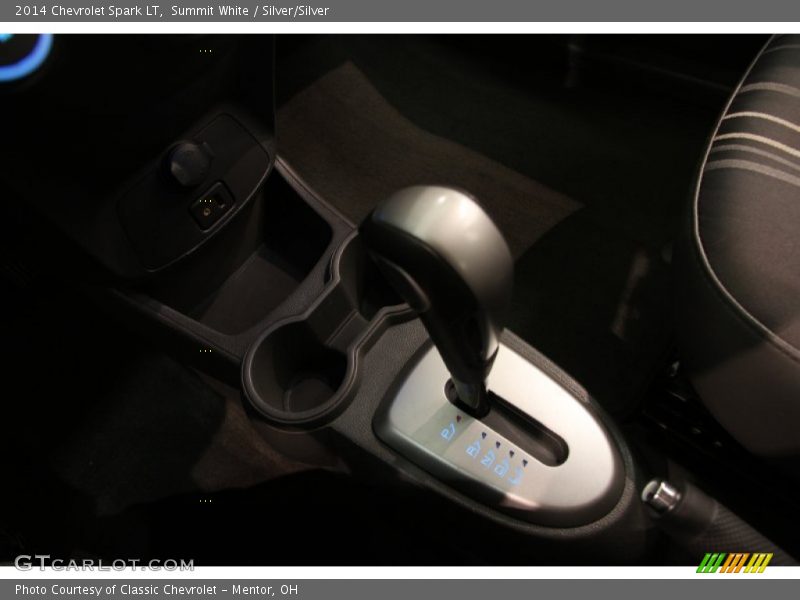 Summit White / Silver/Silver 2014 Chevrolet Spark LT