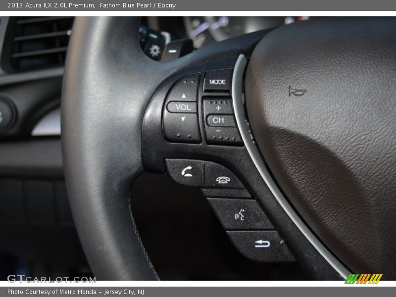 Fathom Blue Pearl / Ebony 2013 Acura ILX 2.0L Premium