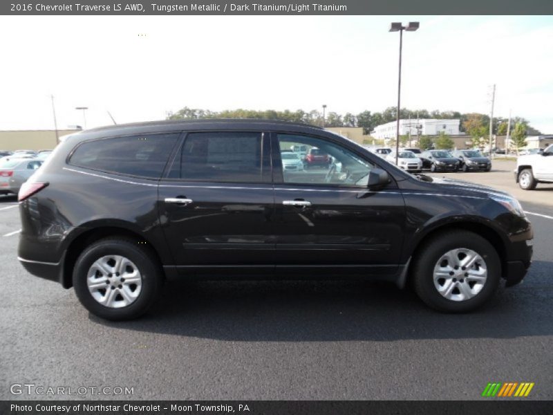 Tungsten Metallic / Dark Titanium/Light Titanium 2016 Chevrolet Traverse LS AWD