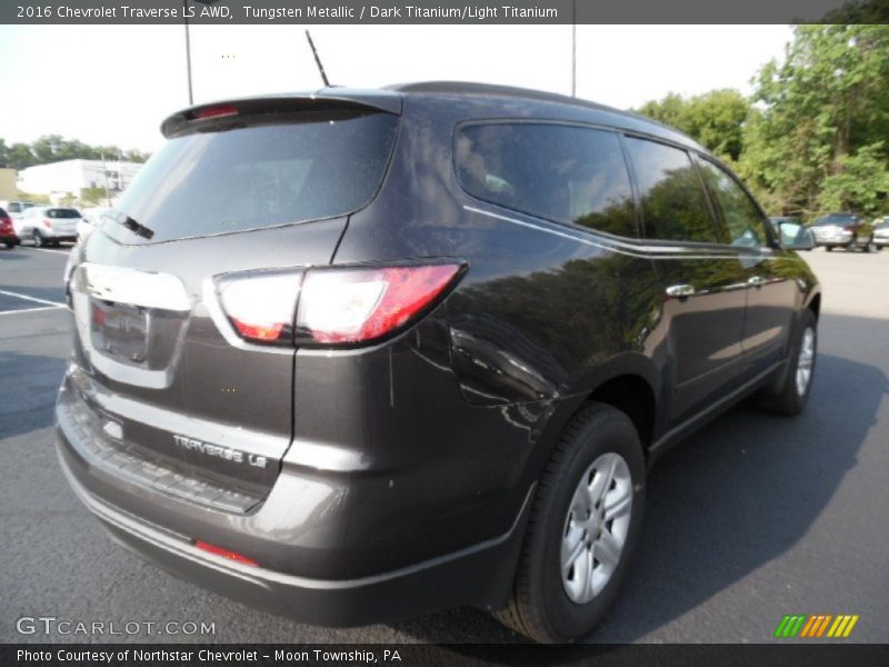 Tungsten Metallic / Dark Titanium/Light Titanium 2016 Chevrolet Traverse LS AWD