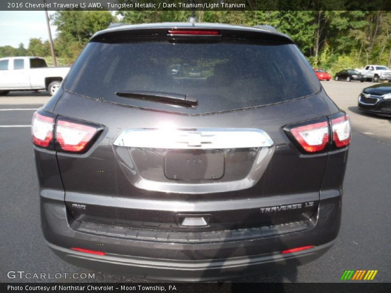 Tungsten Metallic / Dark Titanium/Light Titanium 2016 Chevrolet Traverse LS AWD