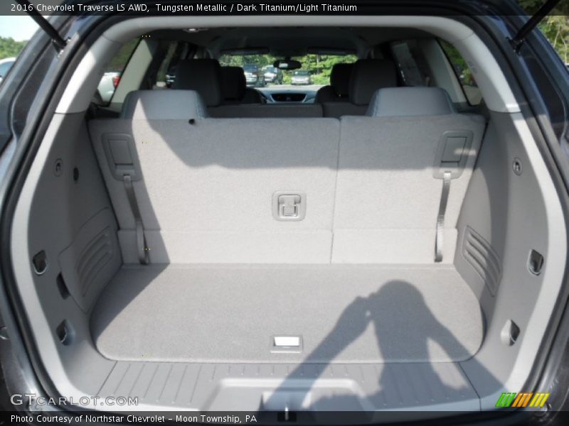 Tungsten Metallic / Dark Titanium/Light Titanium 2016 Chevrolet Traverse LS AWD