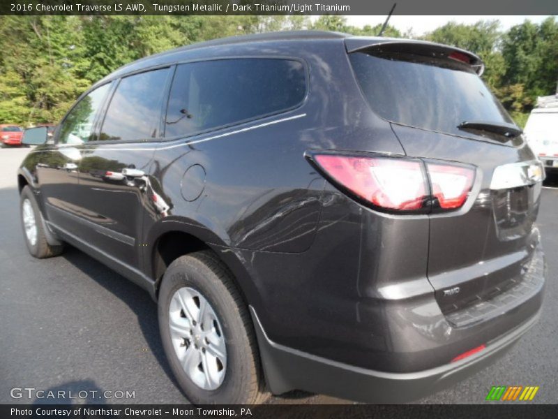 Tungsten Metallic / Dark Titanium/Light Titanium 2016 Chevrolet Traverse LS AWD