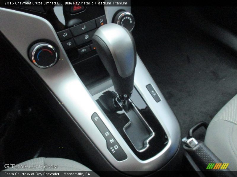 Blue Ray Metallic / Medium Titanium 2016 Chevrolet Cruze Limited LT