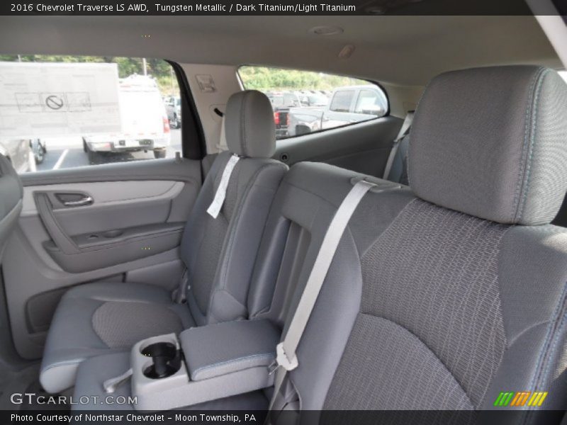 Tungsten Metallic / Dark Titanium/Light Titanium 2016 Chevrolet Traverse LS AWD