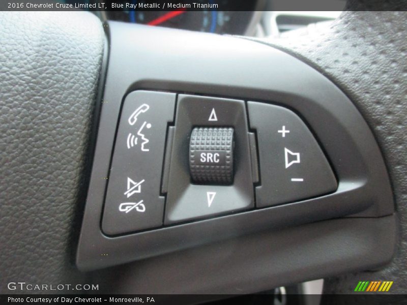 Blue Ray Metallic / Medium Titanium 2016 Chevrolet Cruze Limited LT