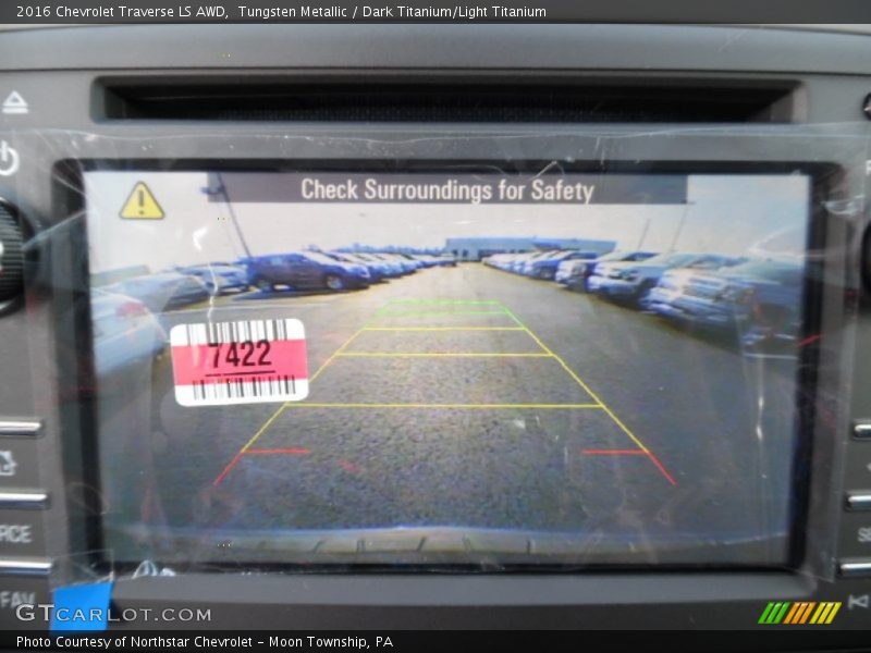 Tungsten Metallic / Dark Titanium/Light Titanium 2016 Chevrolet Traverse LS AWD