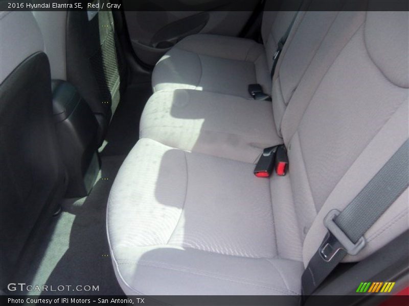 Red / Gray 2016 Hyundai Elantra SE