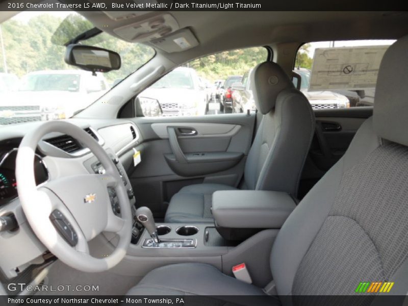 Blue Velvet Metallic / Dark Titanium/Light Titanium 2016 Chevrolet Traverse LS AWD