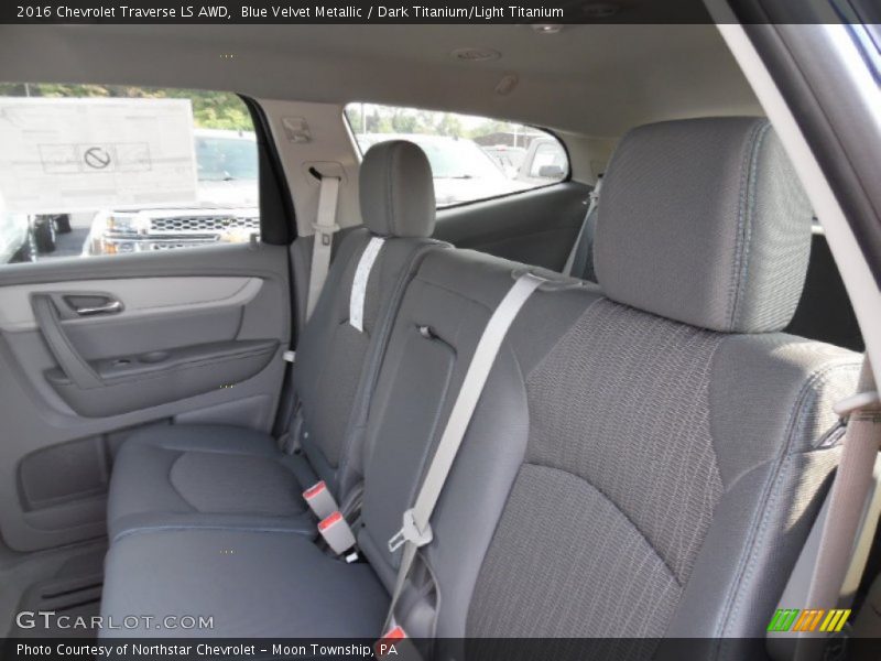 Blue Velvet Metallic / Dark Titanium/Light Titanium 2016 Chevrolet Traverse LS AWD