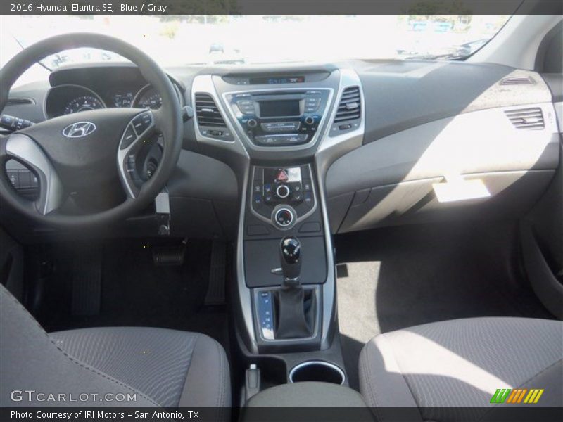 Blue / Gray 2016 Hyundai Elantra SE