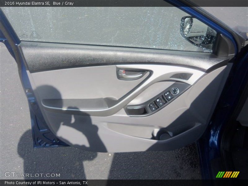 Blue / Gray 2016 Hyundai Elantra SE