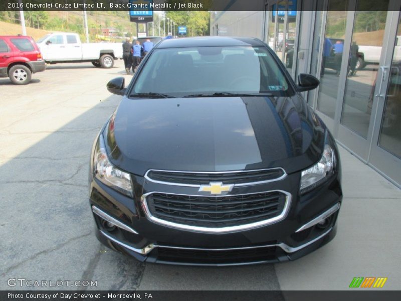 Black Granite Metallic / Jet Black 2016 Chevrolet Cruze Limited LT