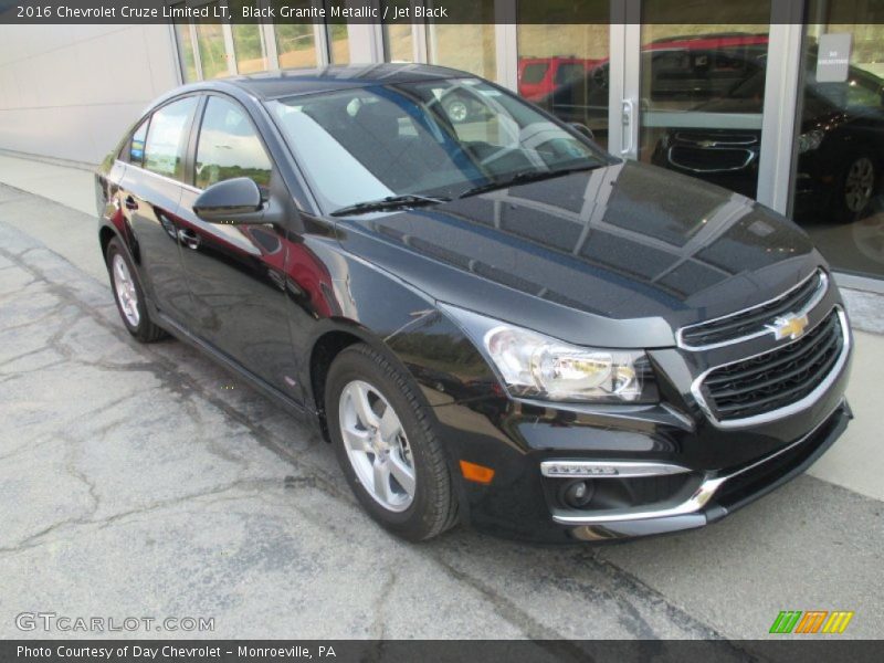 Black Granite Metallic / Jet Black 2016 Chevrolet Cruze Limited LT