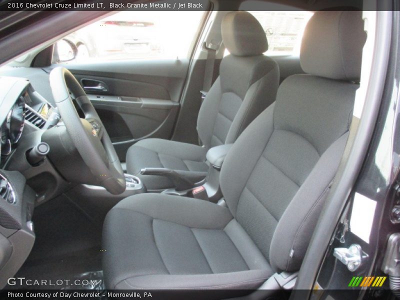 Black Granite Metallic / Jet Black 2016 Chevrolet Cruze Limited LT