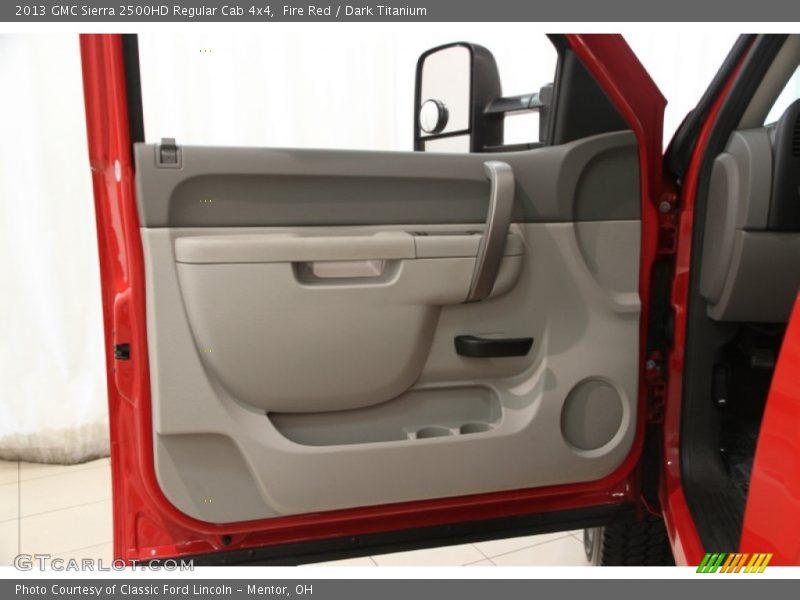 Fire Red / Dark Titanium 2013 GMC Sierra 2500HD Regular Cab 4x4