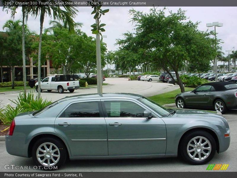 Silver Steel Metallic / Dark Slate Gray/Light Graystone 2007 Chrysler 300 Touring
