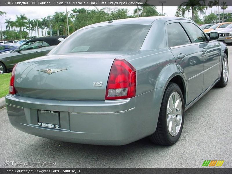 Silver Steel Metallic / Dark Slate Gray/Light Graystone 2007 Chrysler 300 Touring