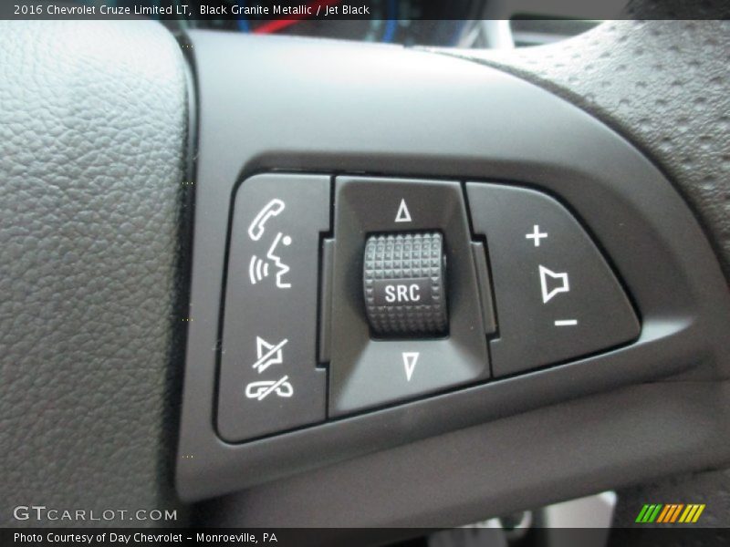 Black Granite Metallic / Jet Black 2016 Chevrolet Cruze Limited LT