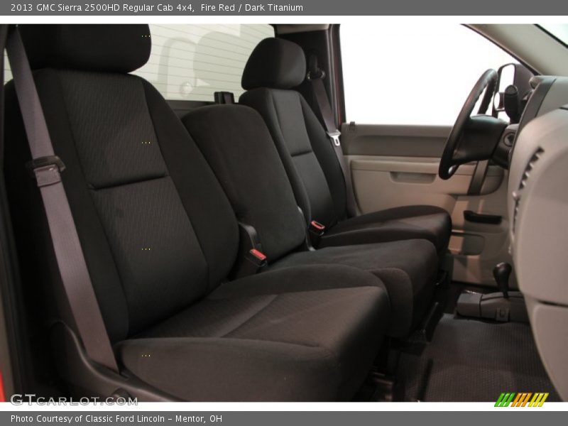 Fire Red / Dark Titanium 2013 GMC Sierra 2500HD Regular Cab 4x4