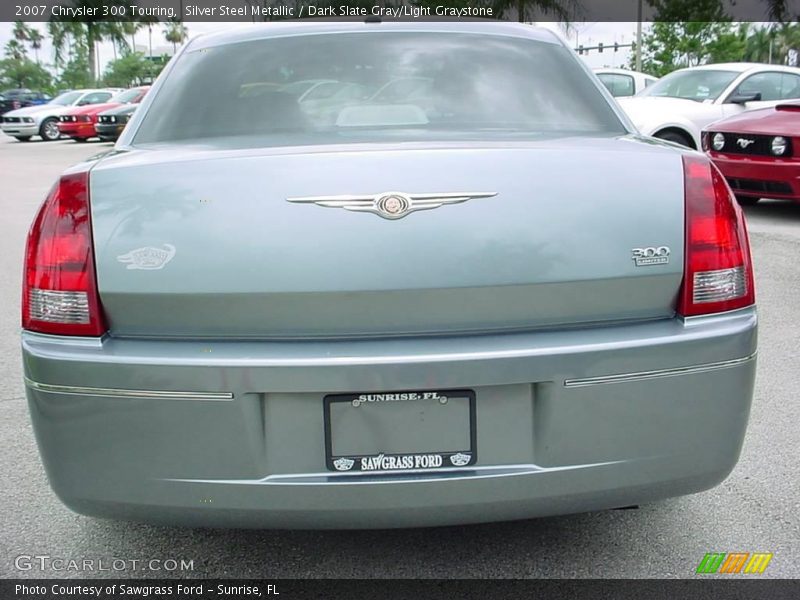 Silver Steel Metallic / Dark Slate Gray/Light Graystone 2007 Chrysler 300 Touring