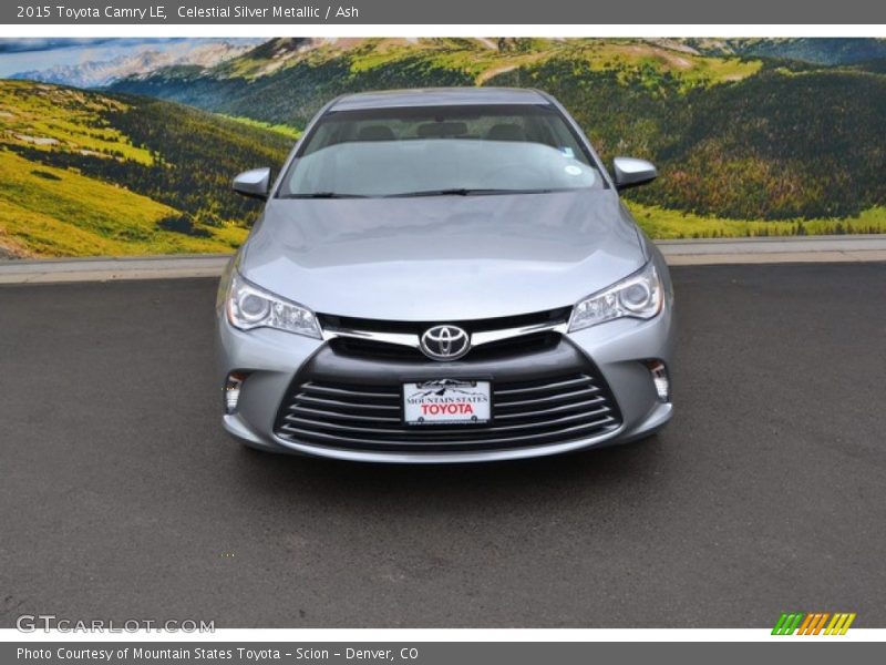 Celestial Silver Metallic / Ash 2015 Toyota Camry LE