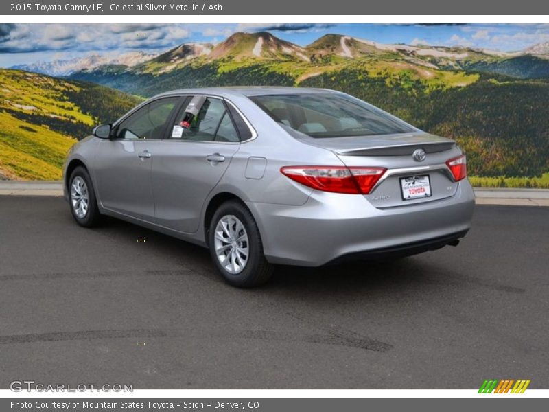 Celestial Silver Metallic / Ash 2015 Toyota Camry LE