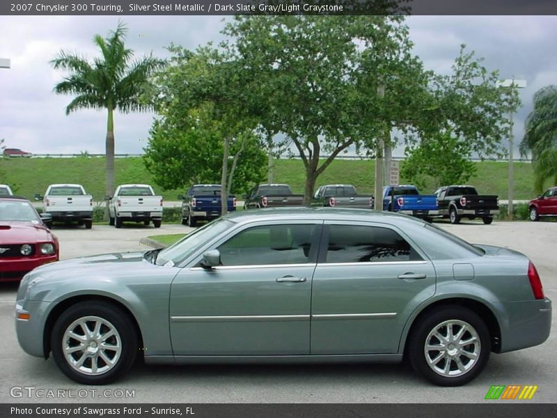 Silver Steel Metallic / Dark Slate Gray/Light Graystone 2007 Chrysler 300 Touring