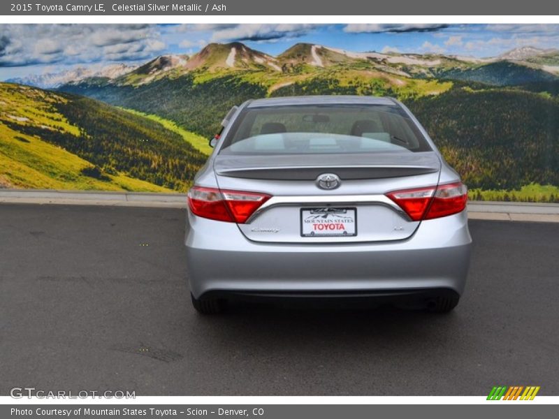 Celestial Silver Metallic / Ash 2015 Toyota Camry LE