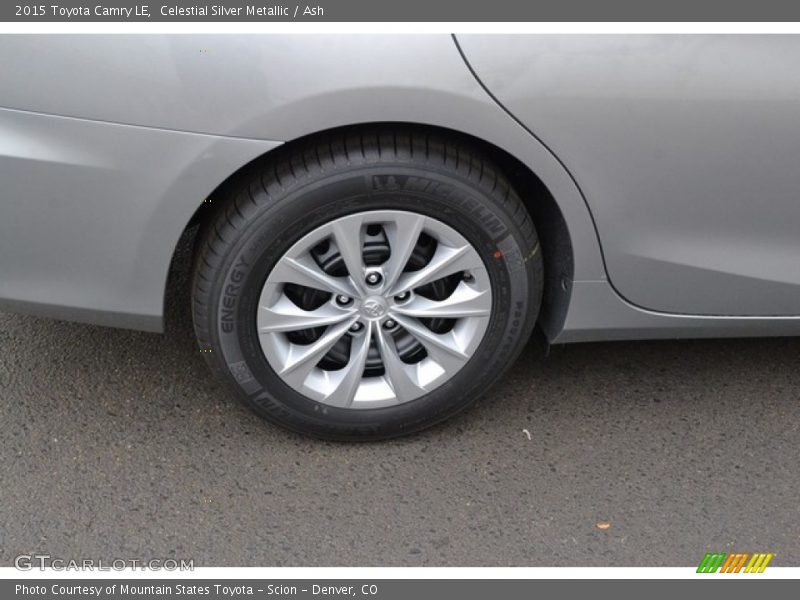 Celestial Silver Metallic / Ash 2015 Toyota Camry LE