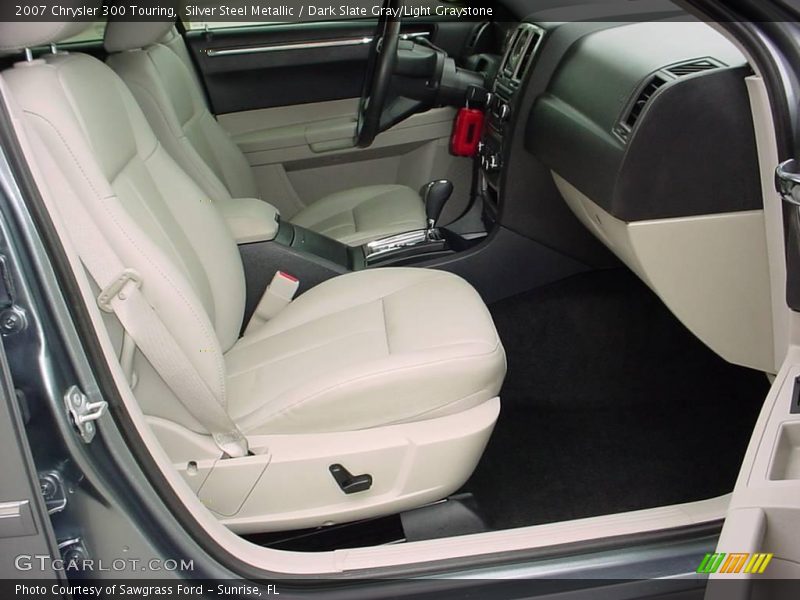 Silver Steel Metallic / Dark Slate Gray/Light Graystone 2007 Chrysler 300 Touring