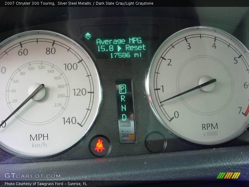 Silver Steel Metallic / Dark Slate Gray/Light Graystone 2007 Chrysler 300 Touring