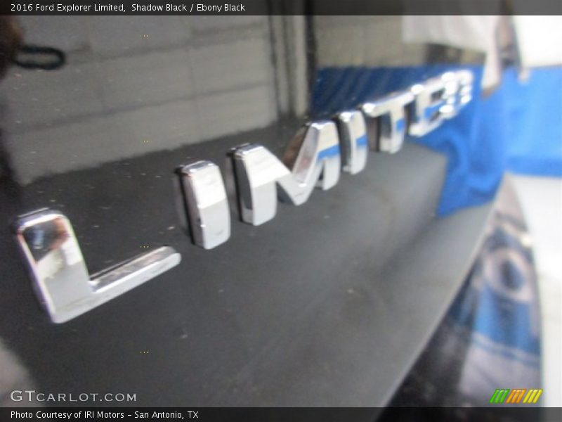 Shadow Black / Ebony Black 2016 Ford Explorer Limited